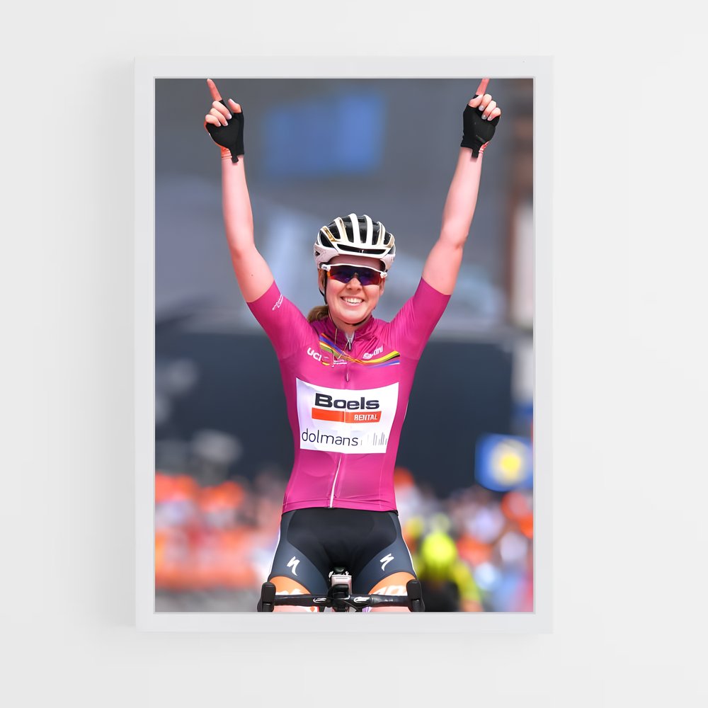Poster Anna breggen – affiche Cyclisme (vue 3)
